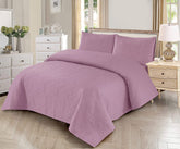 LUXURY QUILTED BEDSPREAD 3PC